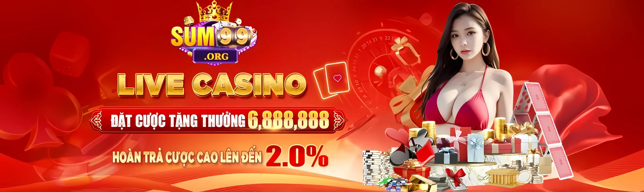 Live casino Sum99 tỷ lệ hoàn trả lên đến gần 7 triệu